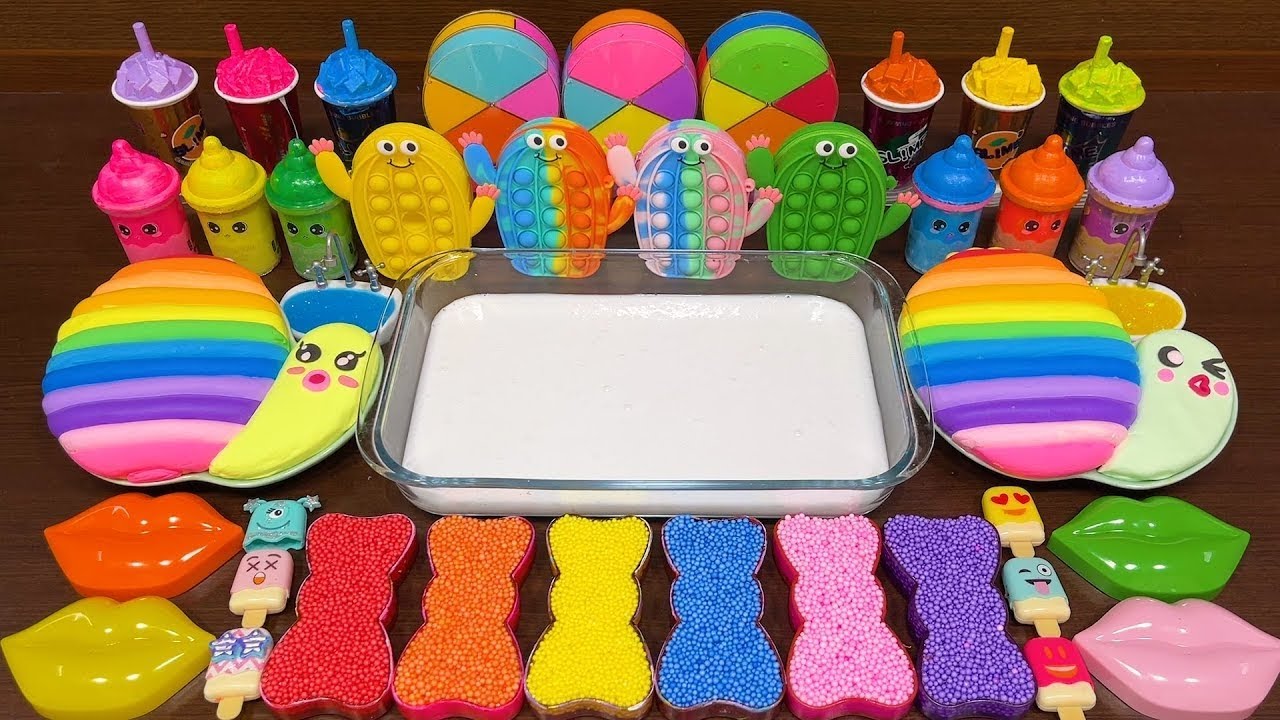 LIVE: Making Slime with Funny Bottle ! Mixing Random Things into Slime #189