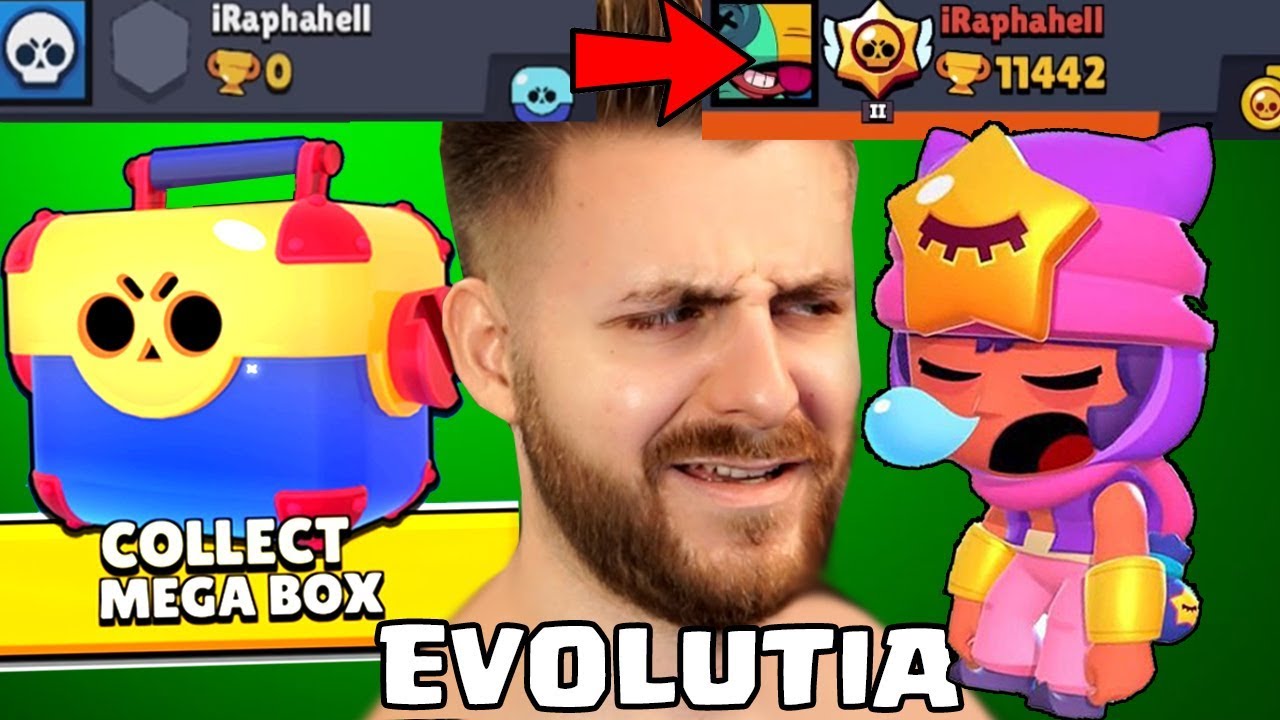 EVOLUTIA LUI IRAPHAHELL PE BRAWL STARS !