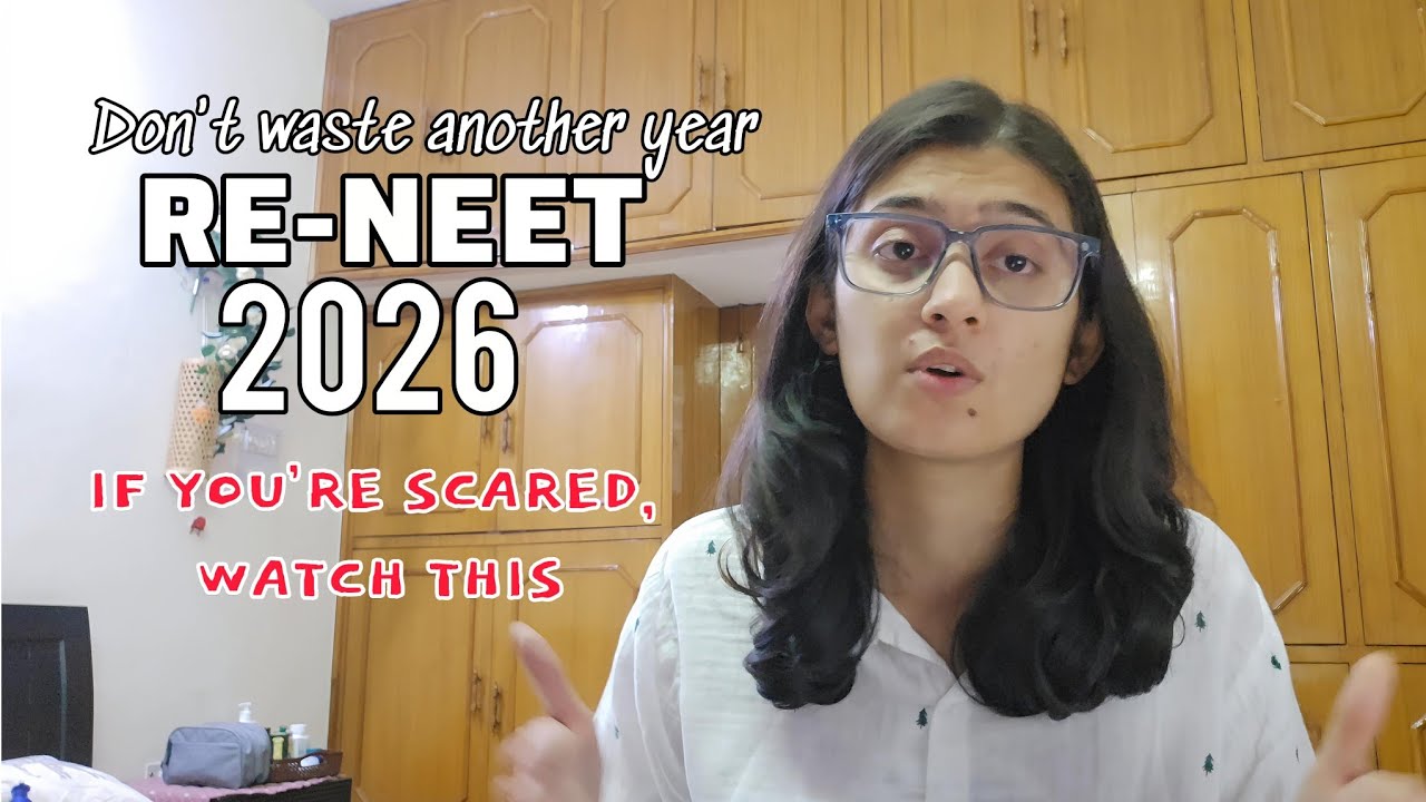 Prepare seriously for RE-NEET 2026 before It&rsquo;s Too Late | Resources & Approach 