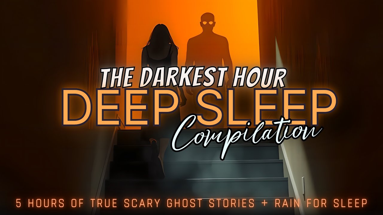 5 Hours of TRUE Scary Paranormal Stories + rain for sleep 😴 NO ADS, dark screen