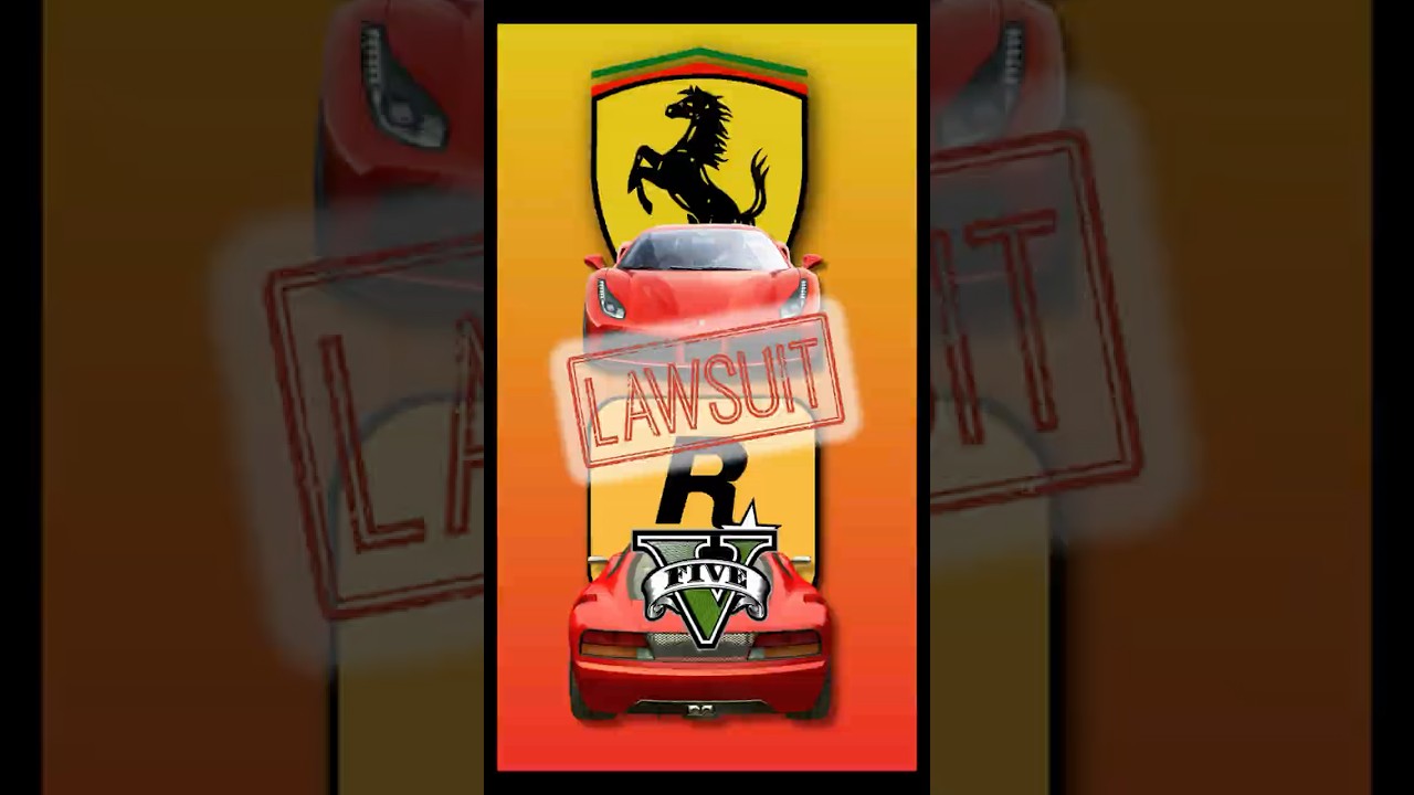 Ferrari Sued Rockstar? 🤯 Real Brands & Parodies in GTA V Explained!