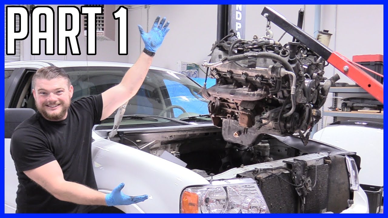 Как собрать двигатель Ford 5.4L 3V — Часть 1: Первая разборка