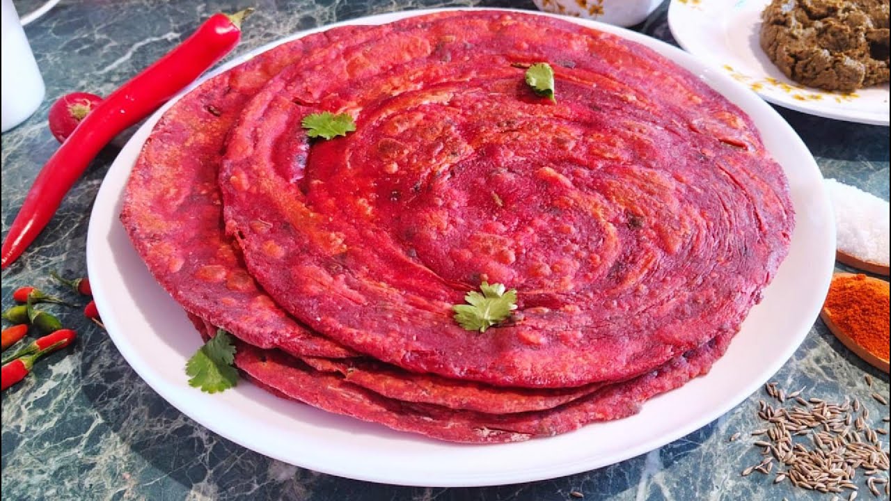 Chukandar Ka Paratha | Healthy Sehri Time Recipe You must Try! Beetroot Paratha
