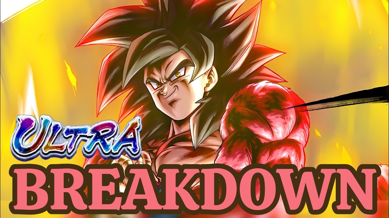 Ultra Super Full Power Saiyan 4 Goku Looks INSANE!! | Dragon Ball Legends