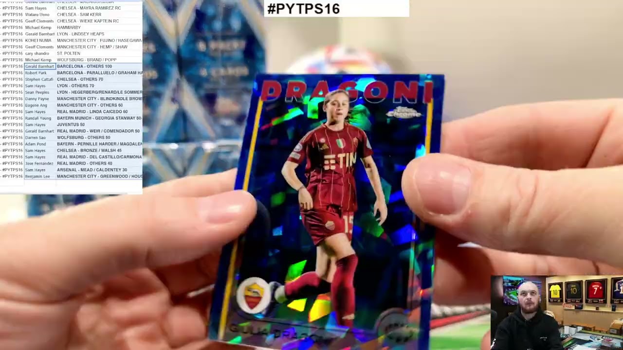 2024-25 TOPPS UEFA WOMENS CHAMPIONS LEAGUE UWCL CHROME SAPPHIRE 10 BOX PYTP CASE BREAK - #PYTPS16