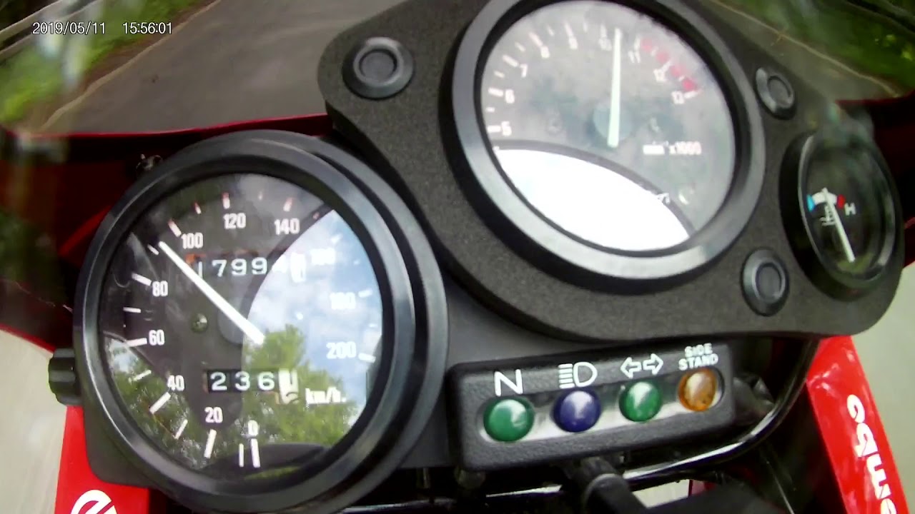 Honda NSR 125 JC22 0-170 KM/H (Top Speed)