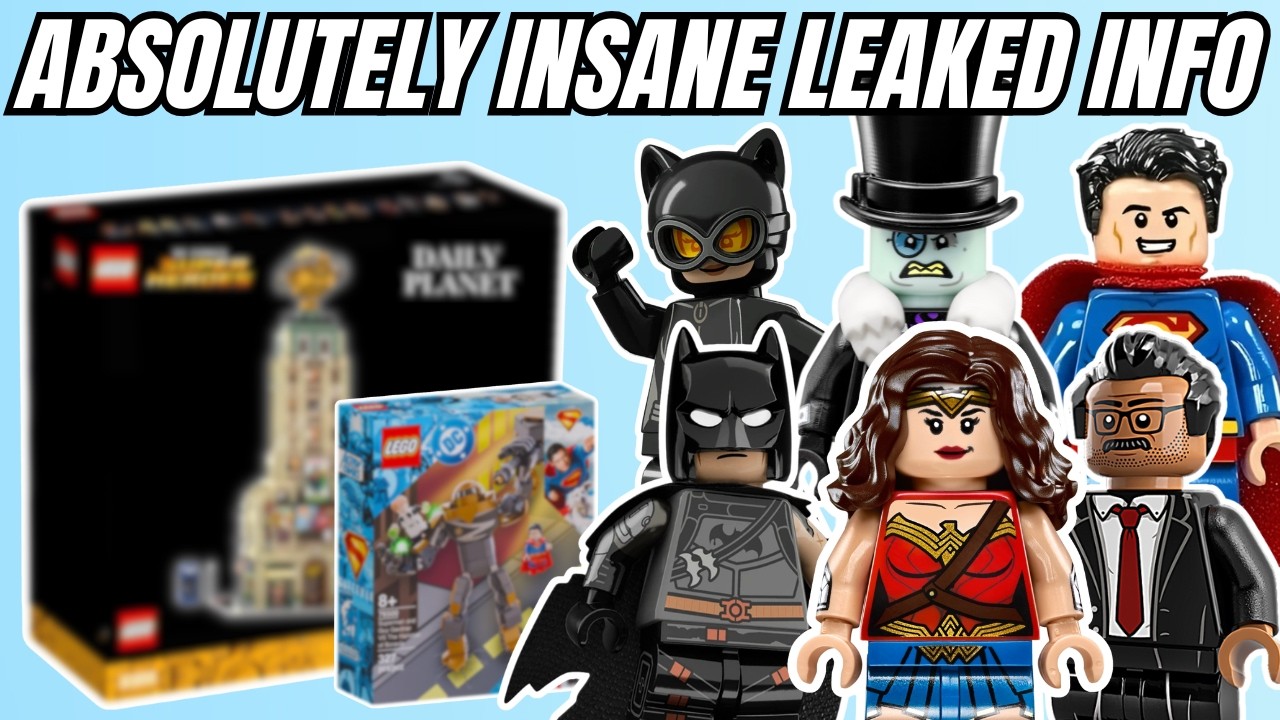 THIS IS INSANE!! NEW Summer LEGO DC 2026 LEAKED Set Info! (Superman Daily Planet!?)