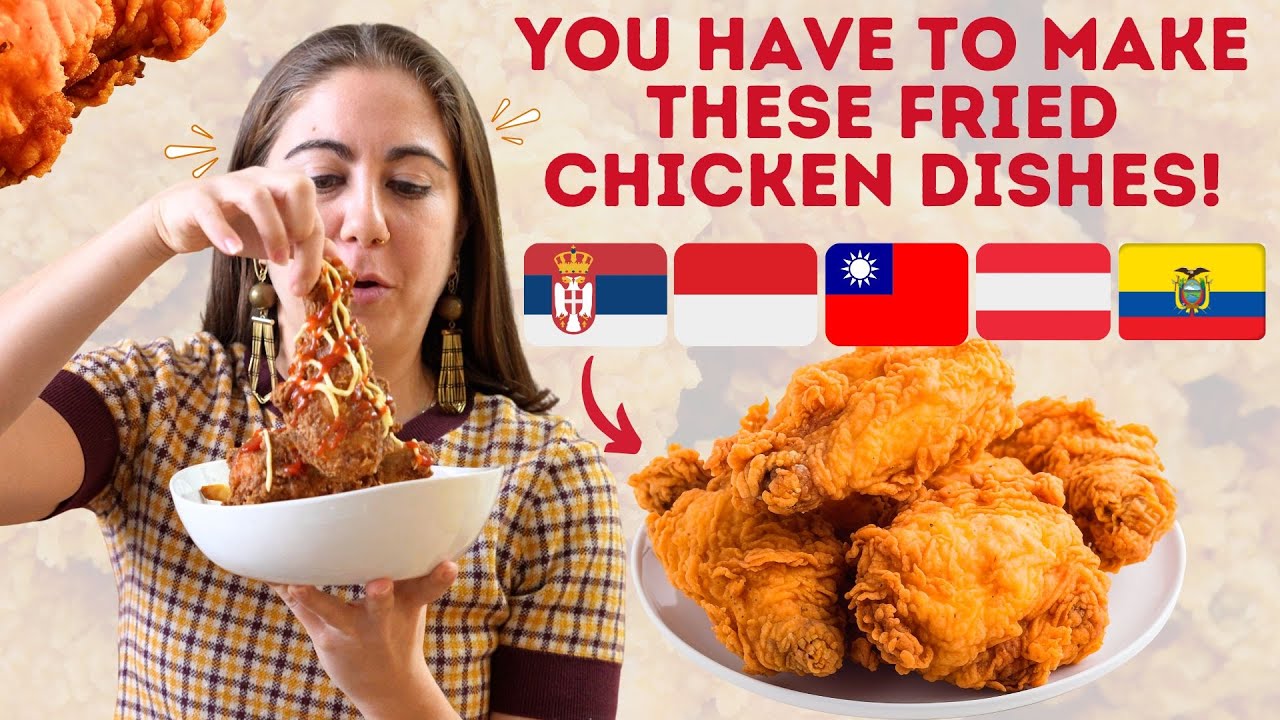 5 Fried Chicken Recipe You've NEVER Heard of!