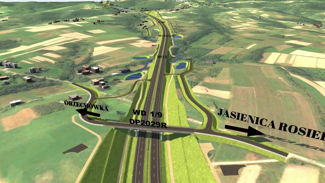 BUDOWY DROGI EKSPRESOWEJ S19 - DOMARADZ - MIEJSCE PIASTOWE - Sekcja I
