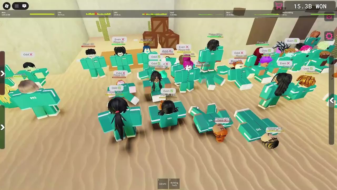 squid game with NPC's (no commentary) (season 1)