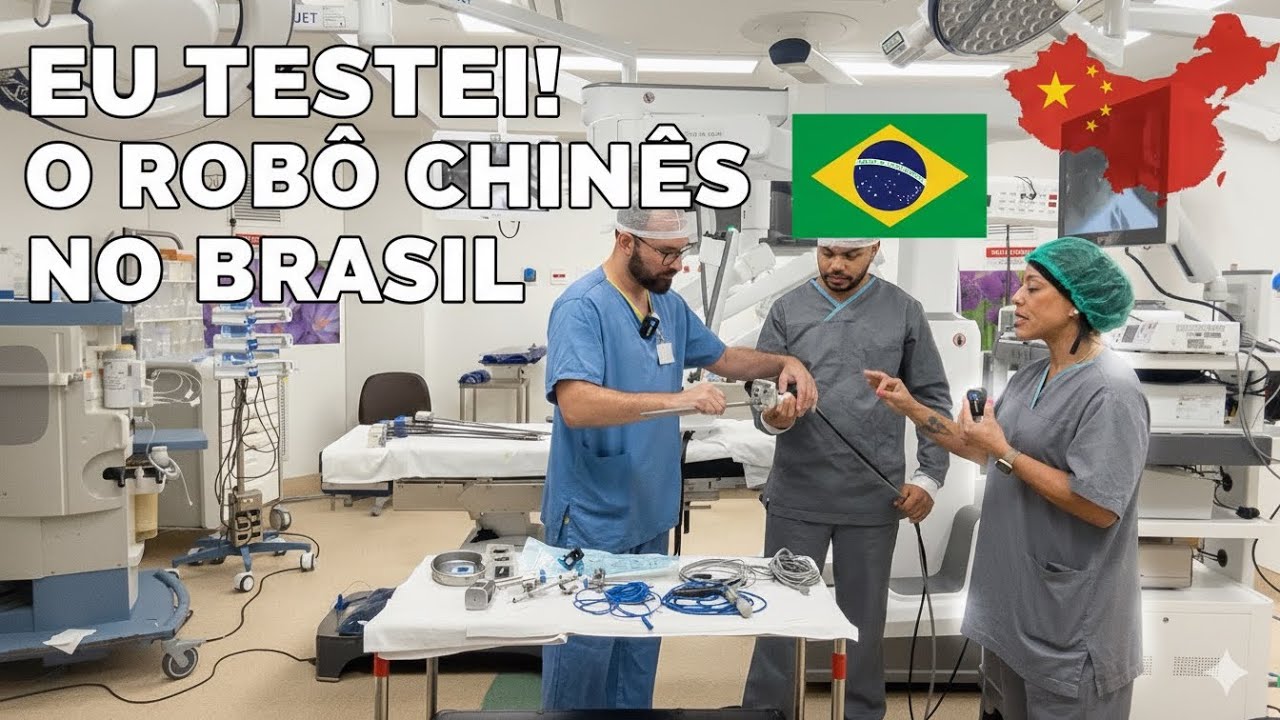 Robô  Chinês chega ao Brasil: TOUMAI. O novo concorrente da cirurgia robótica