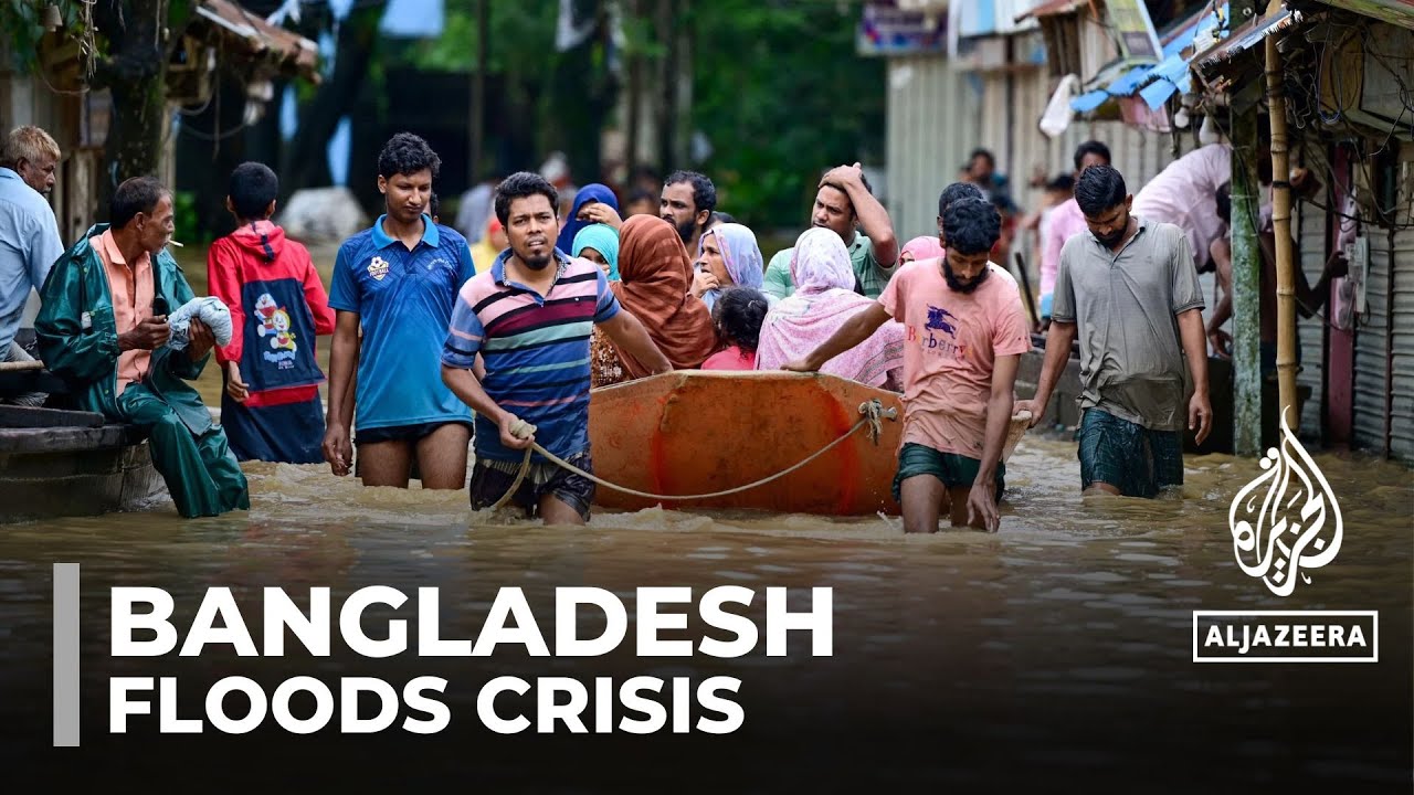 Bangladesh floods: Three million people cut off by waters