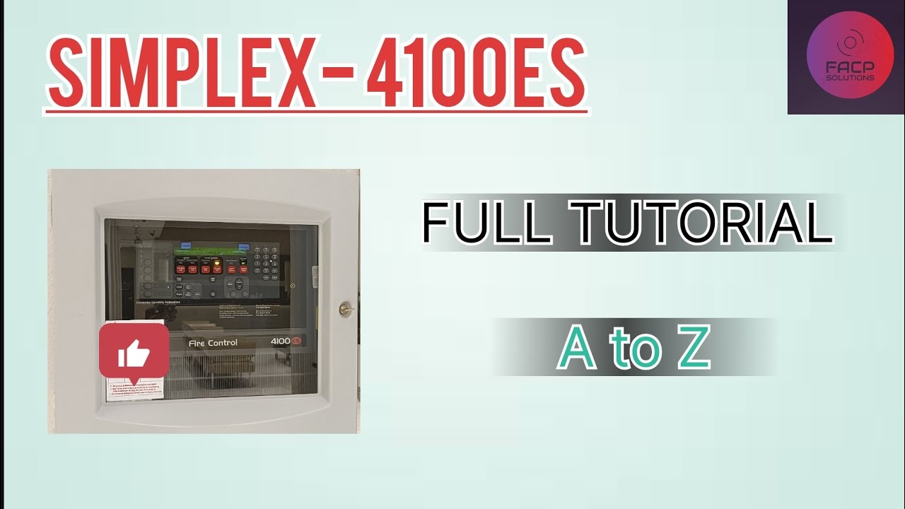 SIMPLEX FIRE PANEL | SIMPLEX 4100ES | SIMPLEX PANEL