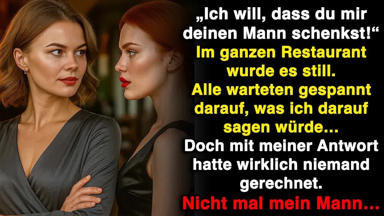 „Gib mir deinen Mann!“ – doch was ich sagte, brachte sogar ihn zum Schweigen…
