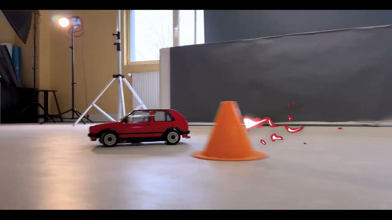 Iconique Volkswagen Golf II GTi RC de chez Tamiya !