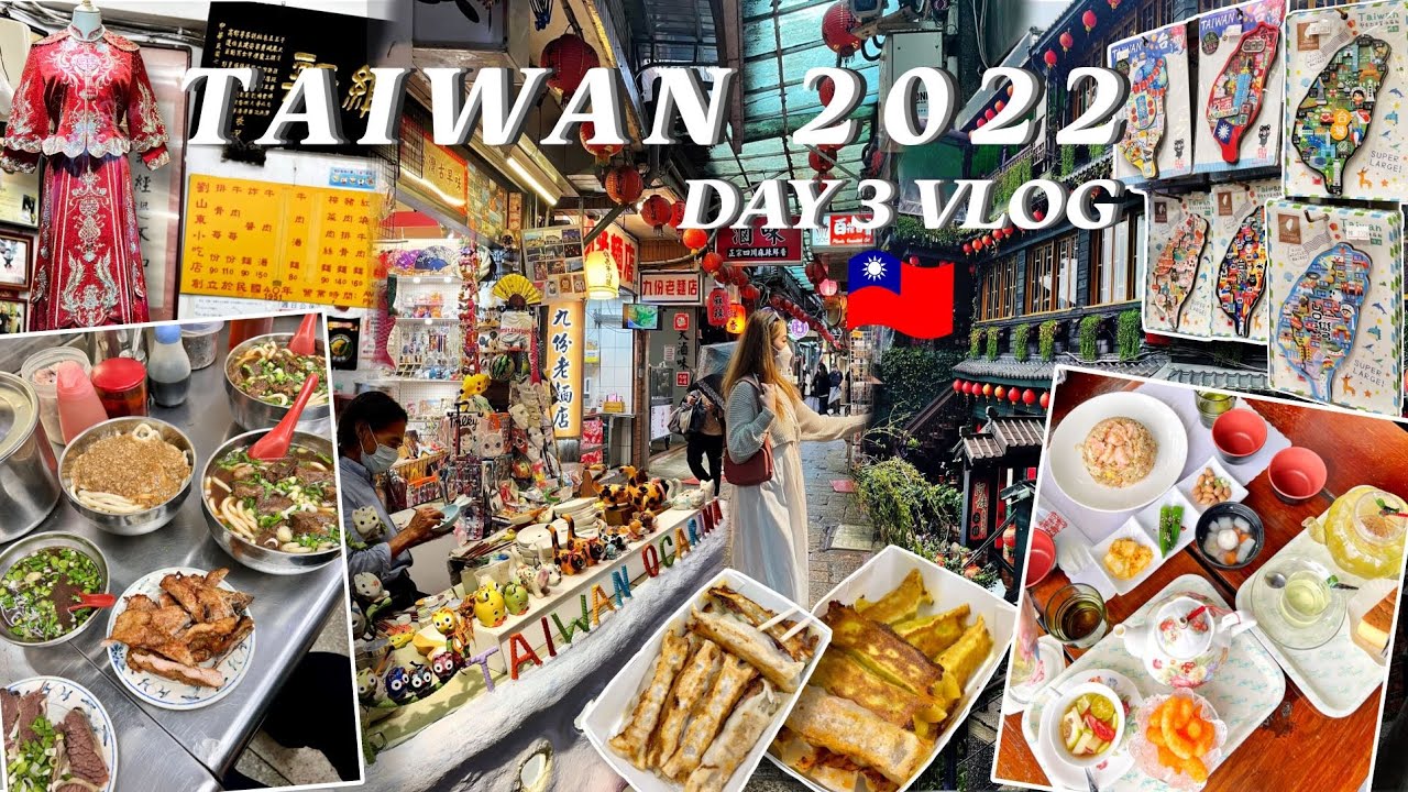 This place gave me peace | Jiufen Old St. , Beef Noodles, Shilin N. Market  | Taiwan 2022 Day 3 Vlog