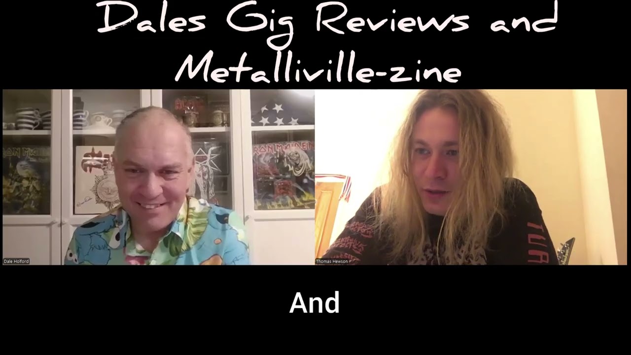 Bones- Thomas Hewson from Tailgunner talks to me, Dales Gig Reviews 