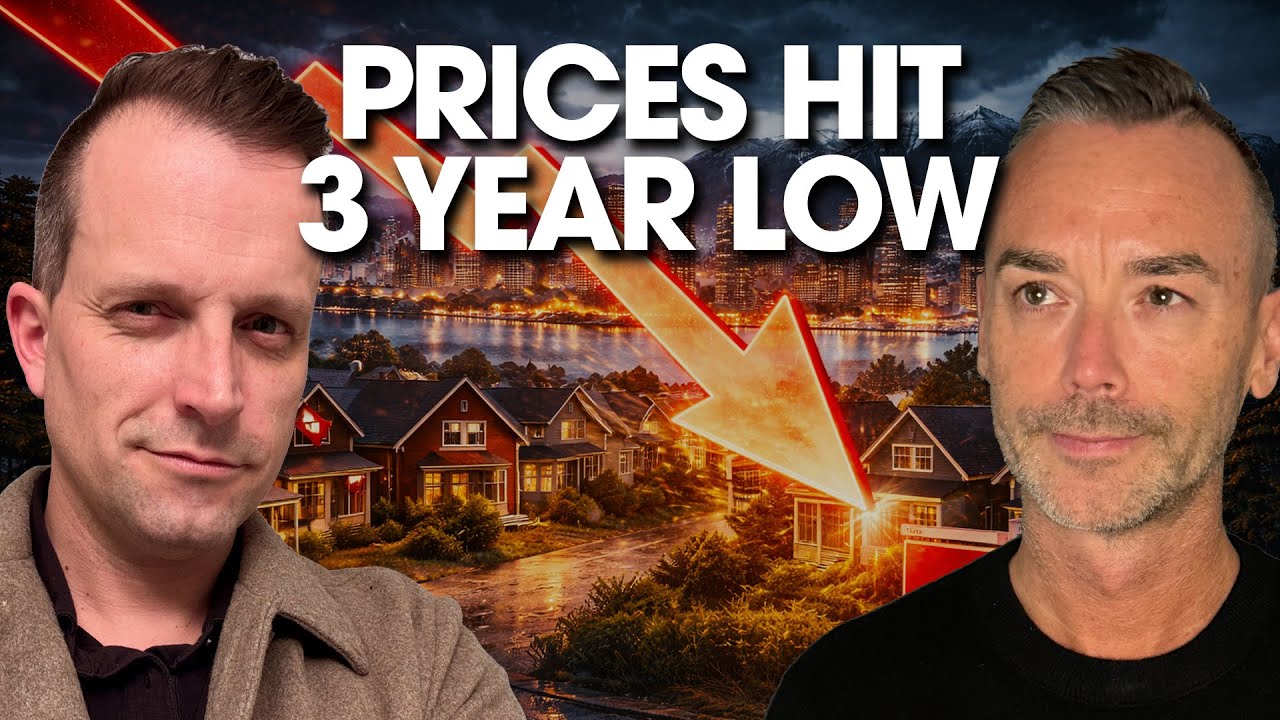JANUARY 2026 Vancouver Real Estate Update - Prices Hit 3 Year LOW
