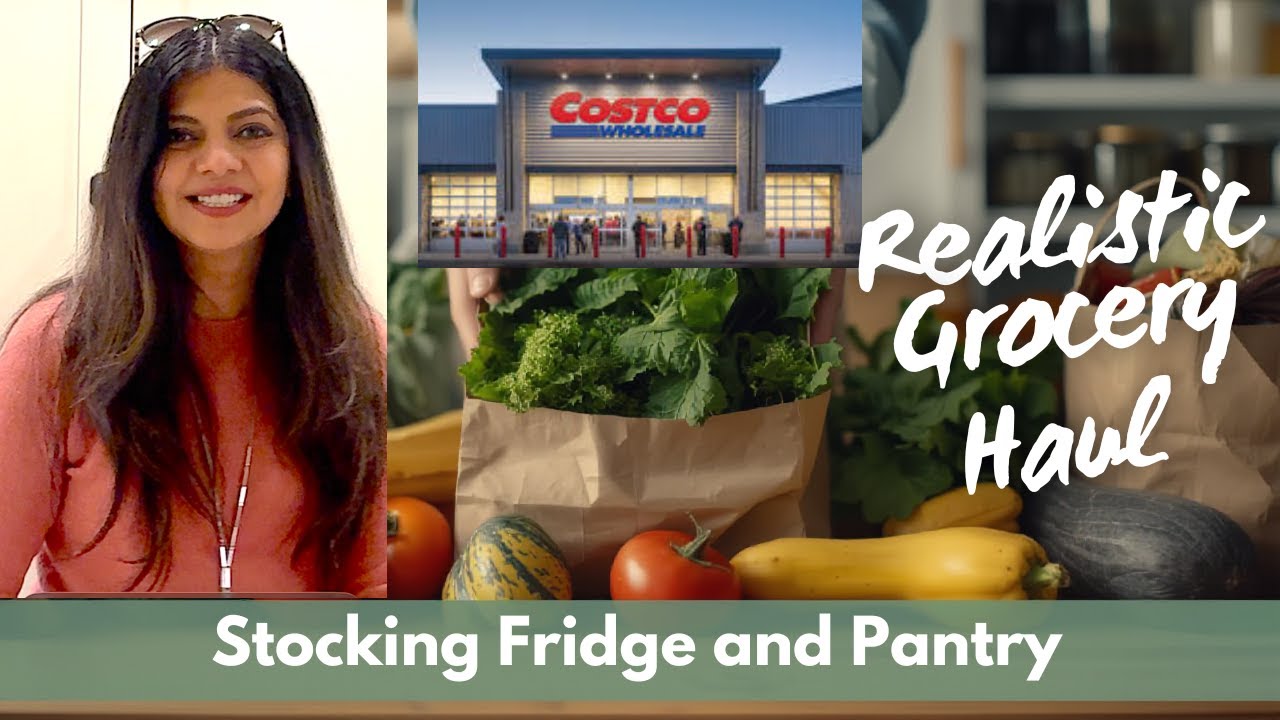 Realistic Grocery Haul | Stocking the Fridge & Pantry