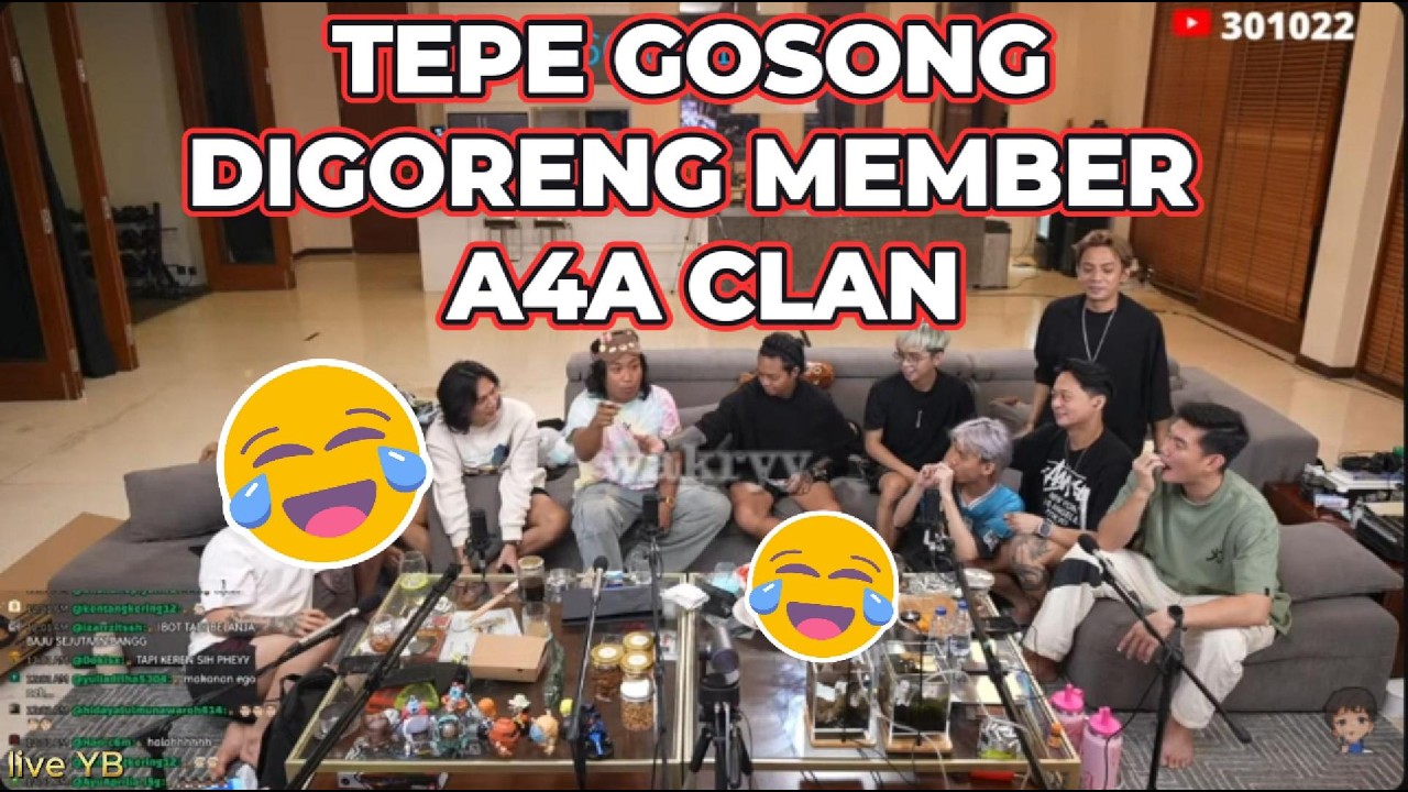 MAS-MAS JEMBER GOSONG DIGORENG MEMBER A4A CLAN DAN PRAZ TEGUH #marapthon #yb
