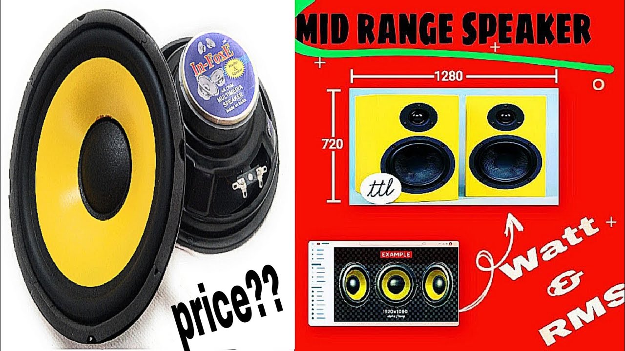 In-FoxE 90*17woofer speaker review, details and sound test video