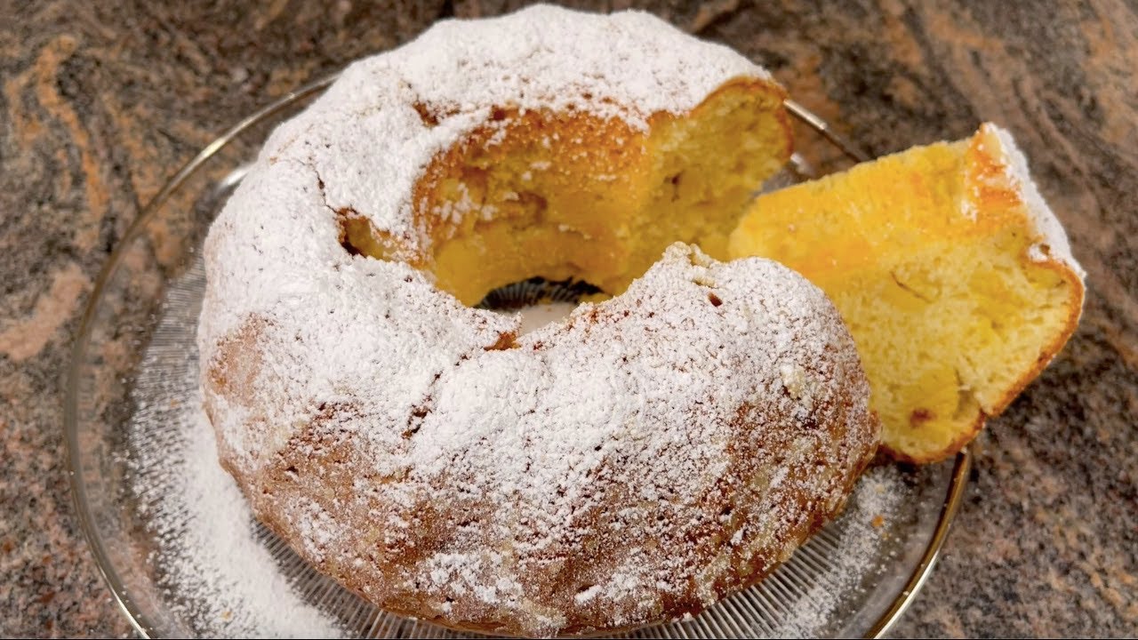 Bananen + Joghurt und Eier! Ein schneller Kuchen auf dem Tisch! Joghurtkuchen # 120