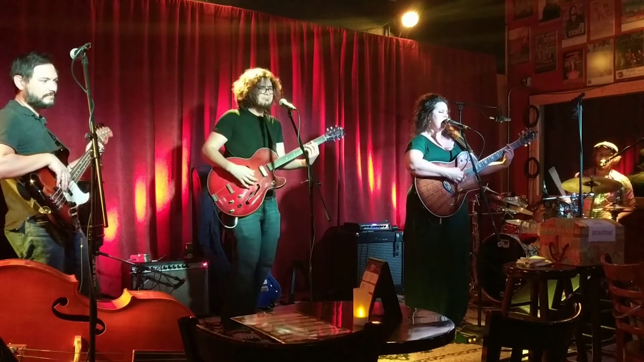 Someday Honey performing an original song at Hideaway Cafe