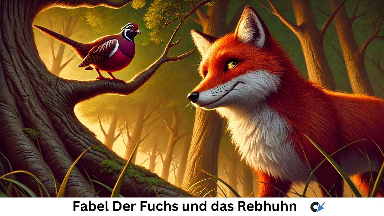 Fabel Fuchs und Rebhuhn - eine lehrreiche Erzählung