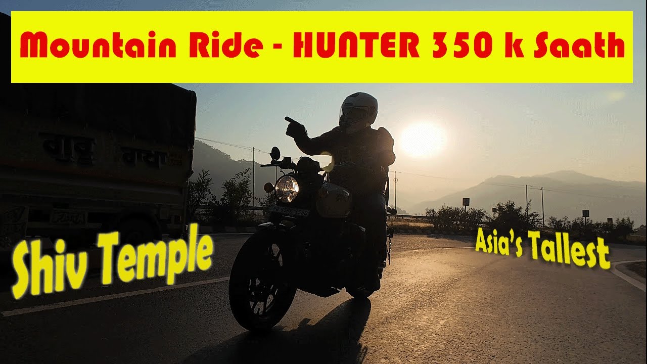 Royal Enfield Hunter 350  | Morning Ride | Mohali to Tallest Shiv Temple in Asia