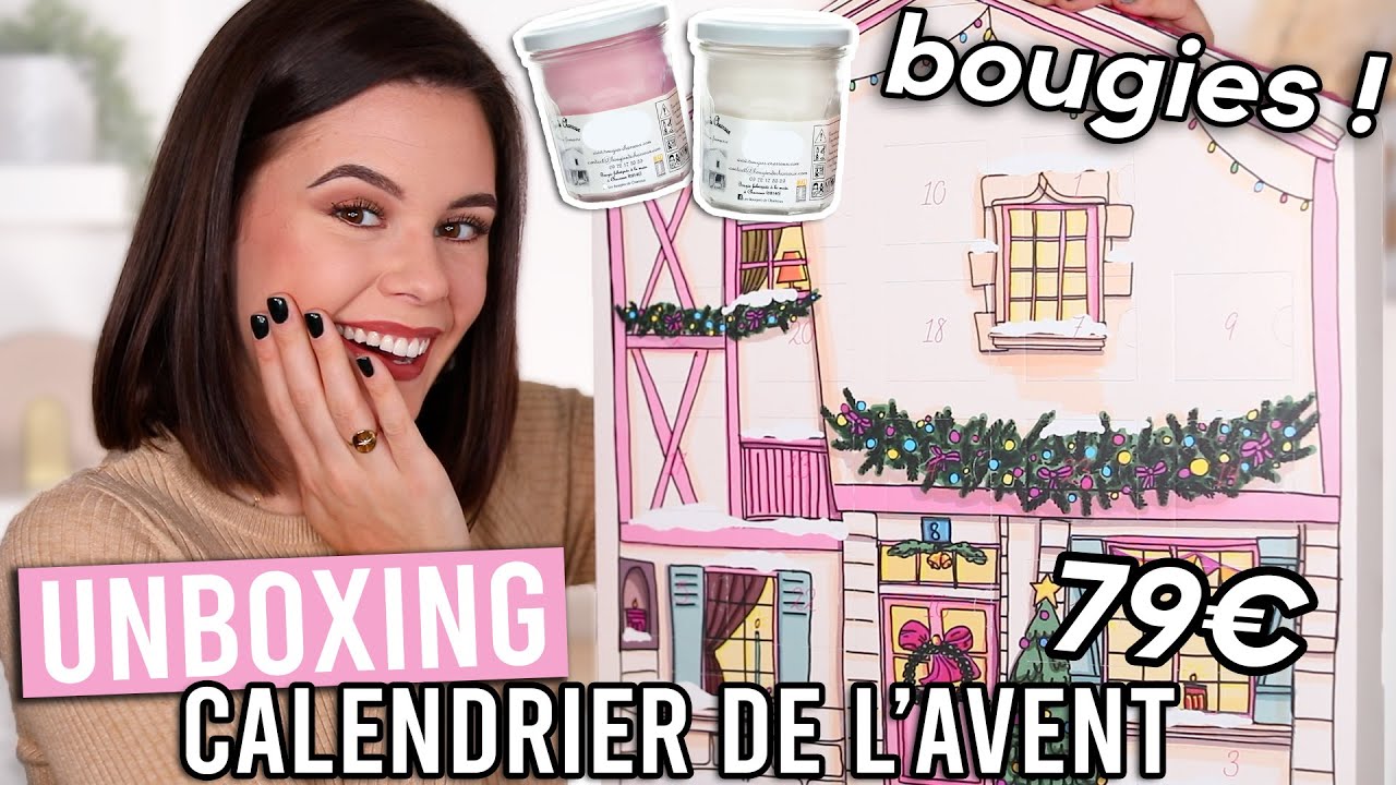 UNBOXING : un calendrier de l’avent bougies ! Bougies de Charroux (79€)