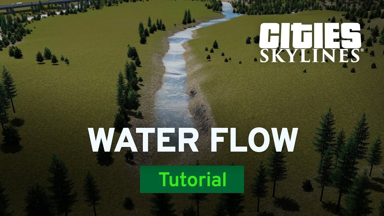 Water Flow with Skibitth | Modded Tutorial | Cities: Skylines