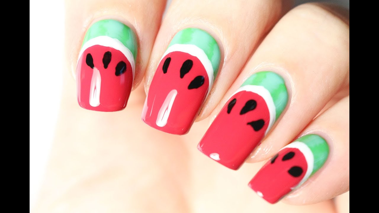 Les ongles fruitiers : un nail-art past&egrave;que 🍉