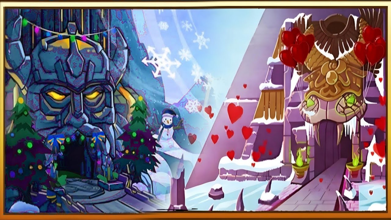 Winter Holiday Havoc VS Winter Wasteland Temple Run 2 YaHruDv
