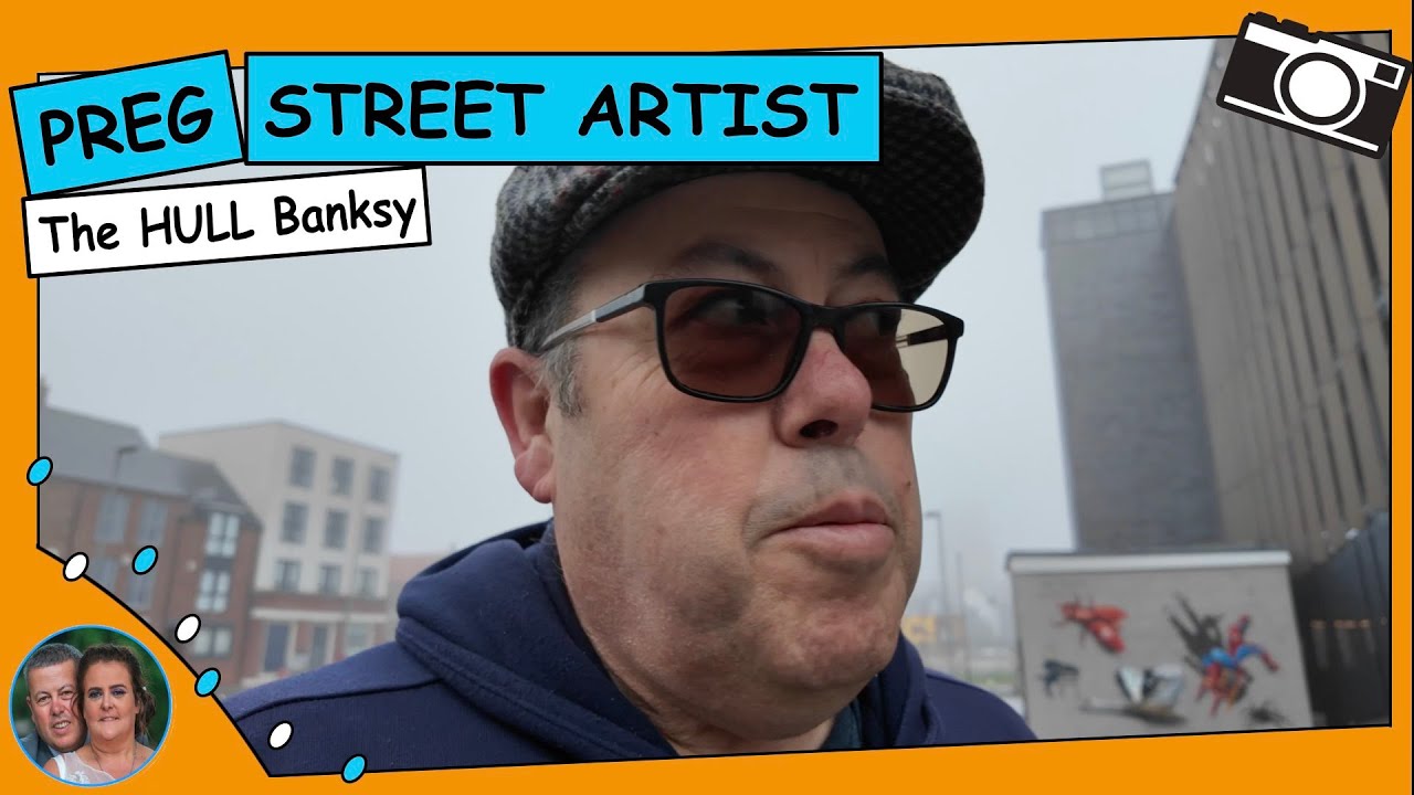 Preg - The HULL Banksy - Street Graffiti Artist - Kingston upon Hull