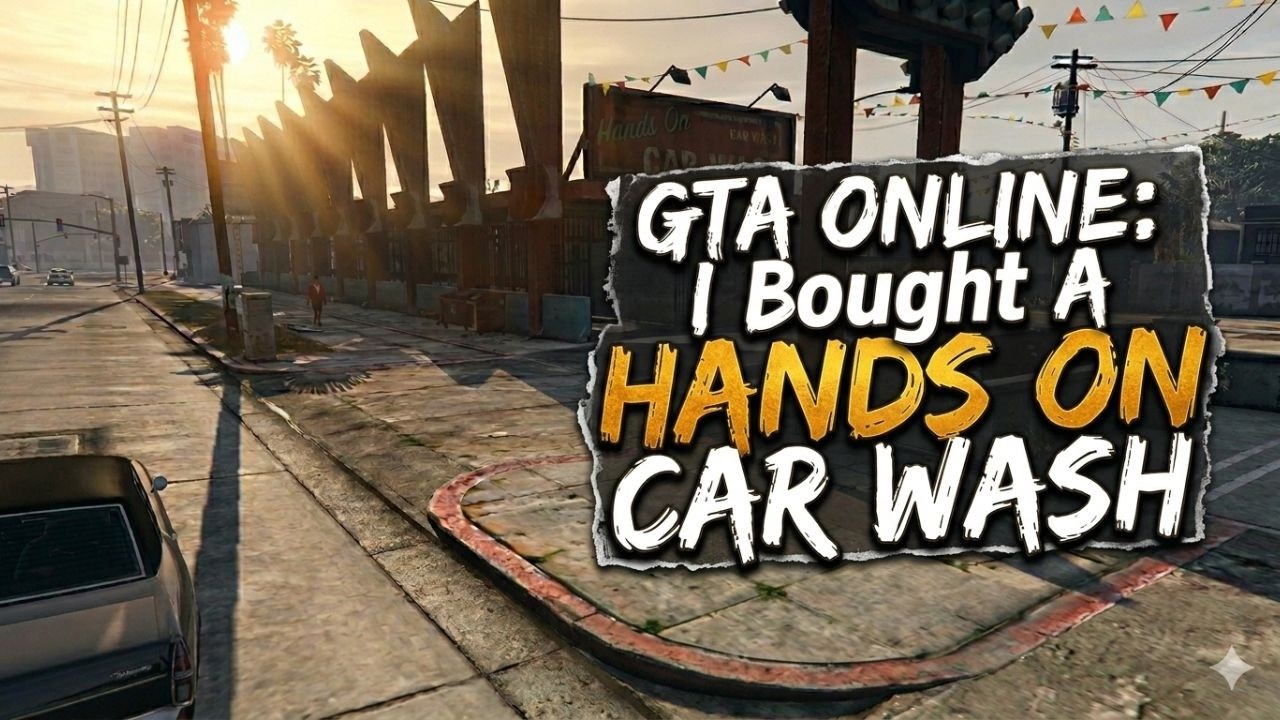 GTA 5 ONLINE | I Bought A Hands On Car Wash |  #gta5 #gtav #gtaonline