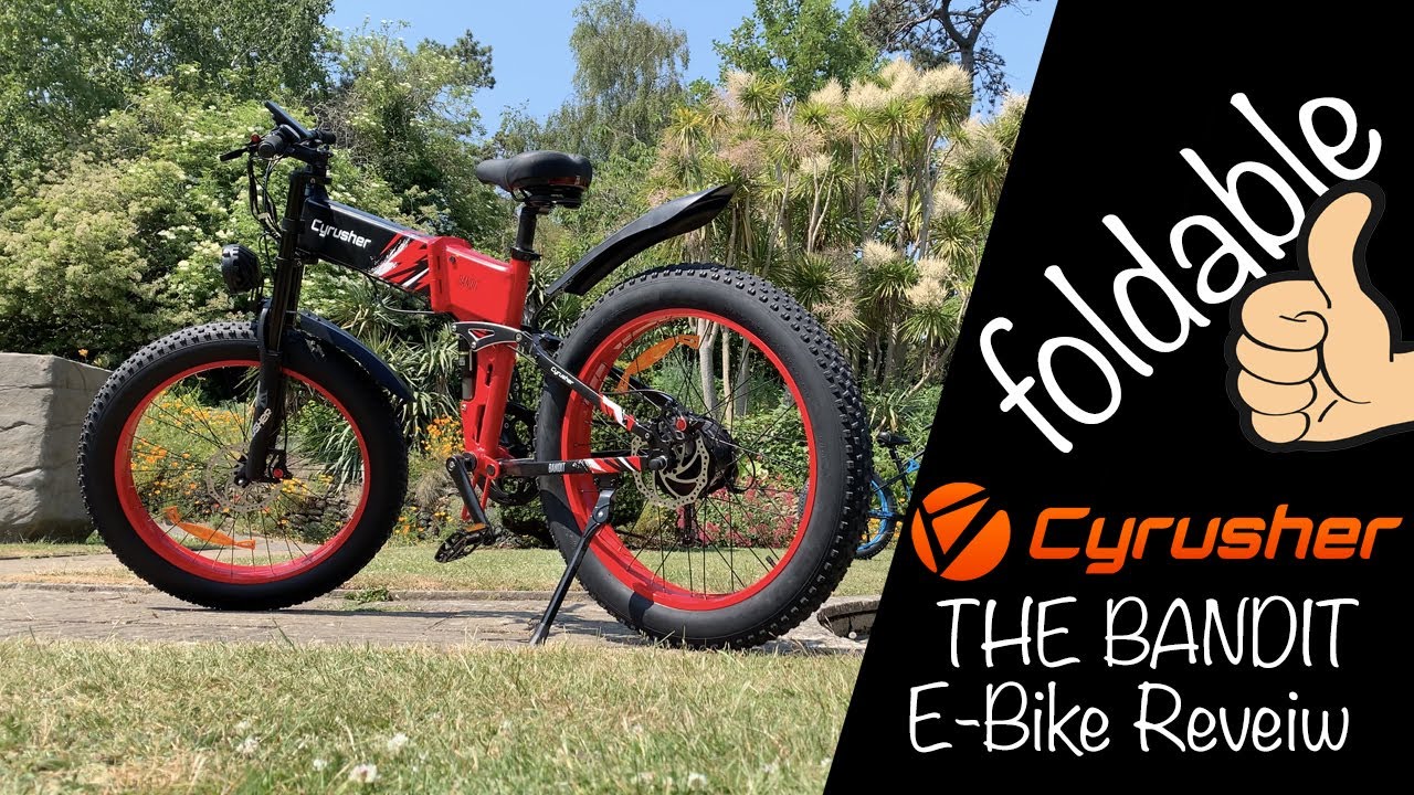 Cyrusher Bandit foldable fat tyre E-Bike Review