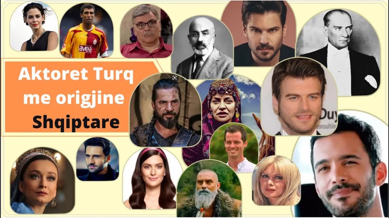 Aktorët Turq 🇹🇷 me origjinë Shqiptare 🇦🇱