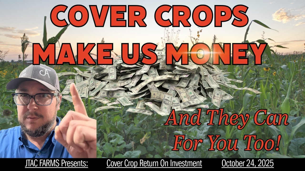 Cover Crop Return On Investment!  Cover Crops Make Us Money!
