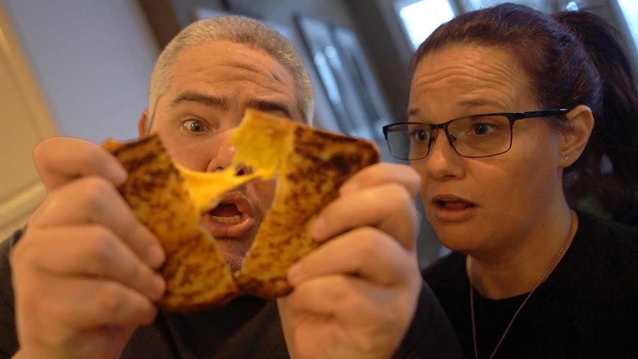 THE ANGRY GRANDPA GRILLED CHEESE!