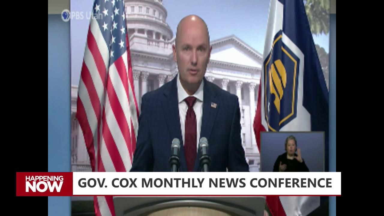 Gov. Cox Monthly Conference - January 2025