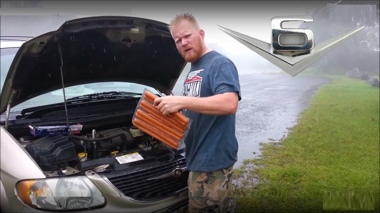 Grill FOOD on the ENGINE while you drive.