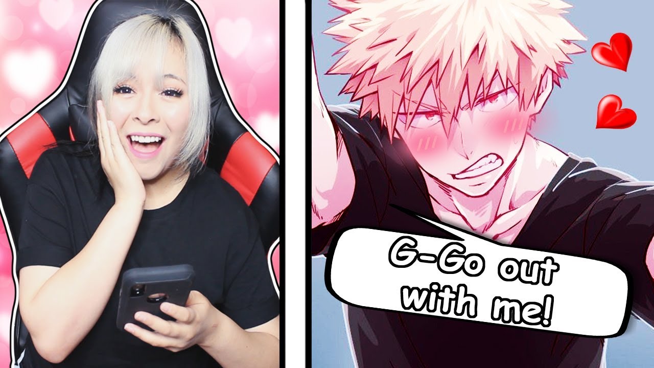 I Play a Bakugou DATING SIM?! Boku No Hero Academia Otome game Katsuki My Hero | Ami Yoshiko