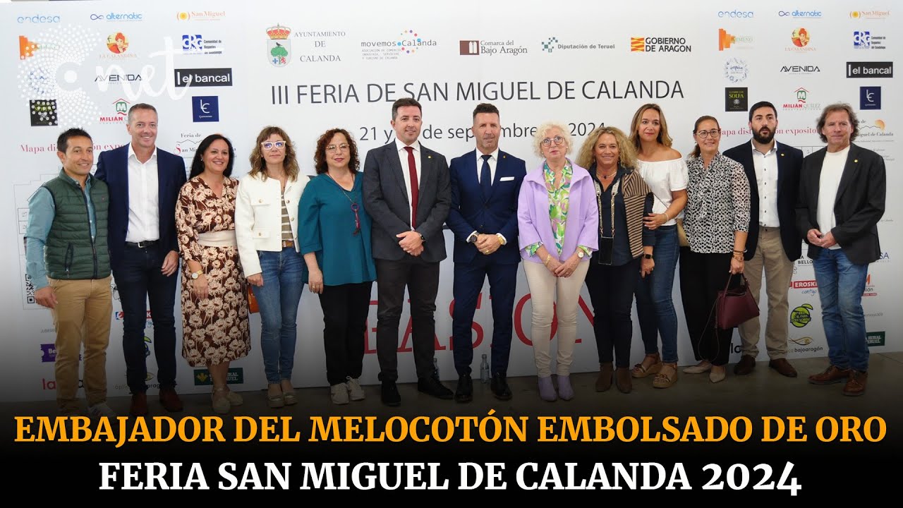 EMBAJADOR Melocotón Embolsado ORO | Feria SAN MIGUEL Calanda 2024
