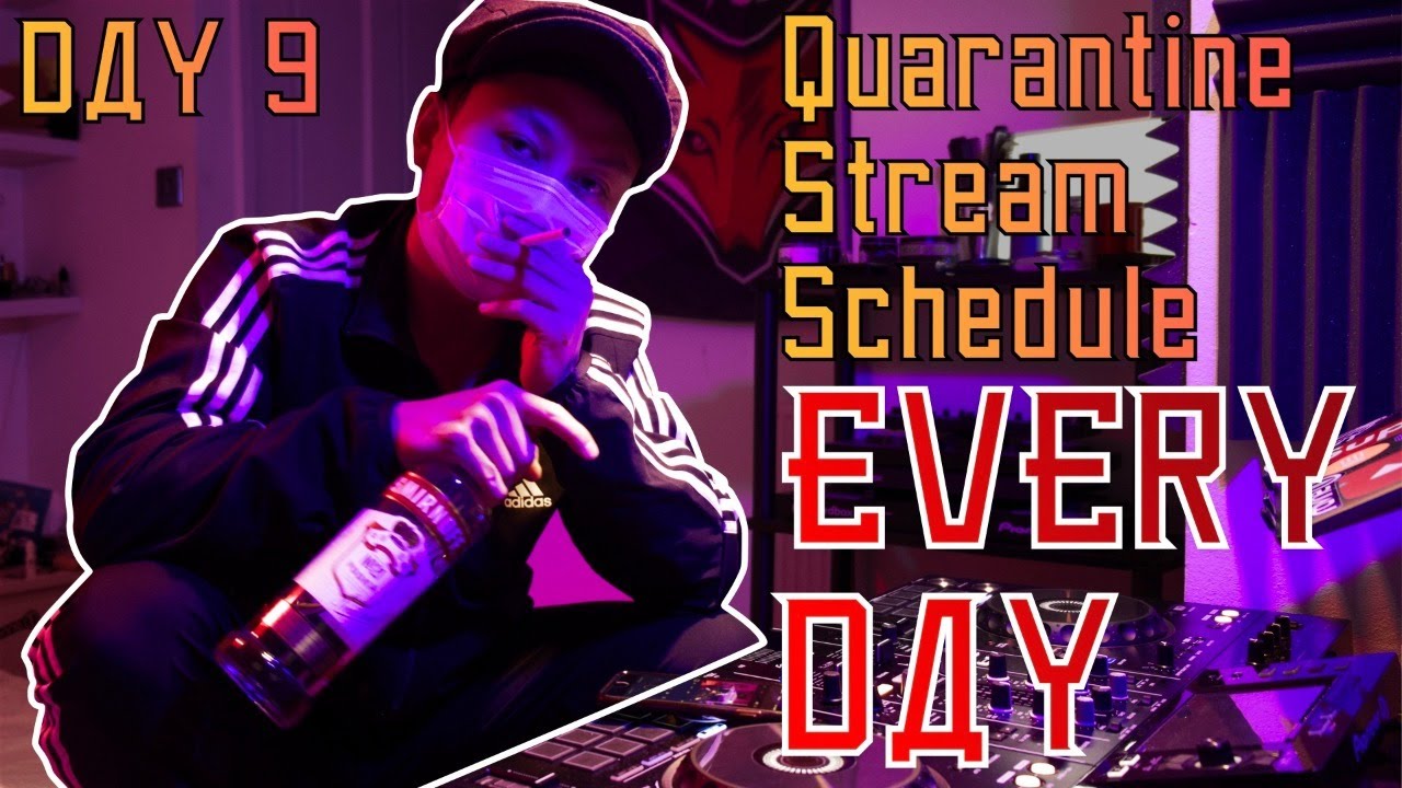 DJ SLAVINE - Isolation & Quarantine Stream DAY 9 (RUSSIAN HARDBASS)