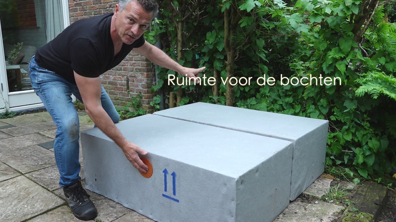 Infiltratiekrat tegen wateroverlast in de tuin