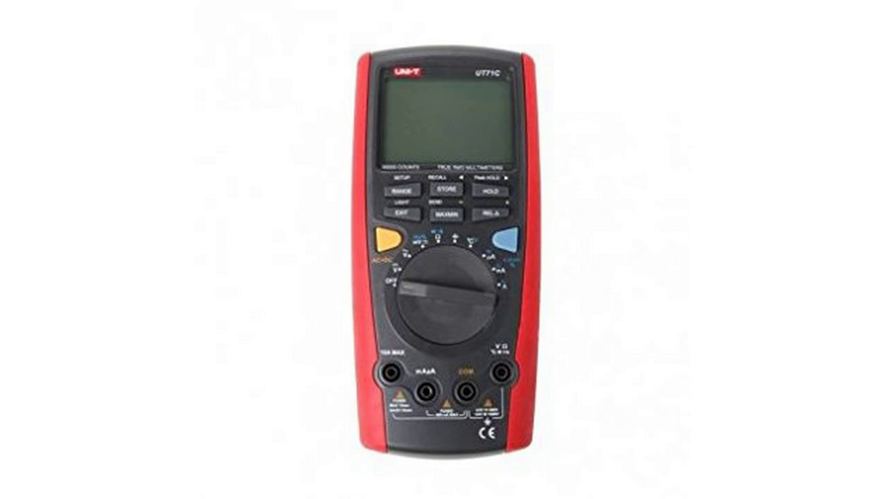 UNI T UT71C Intelligent Multimeter DC AC VA Ohm Hz Capacitance Tester