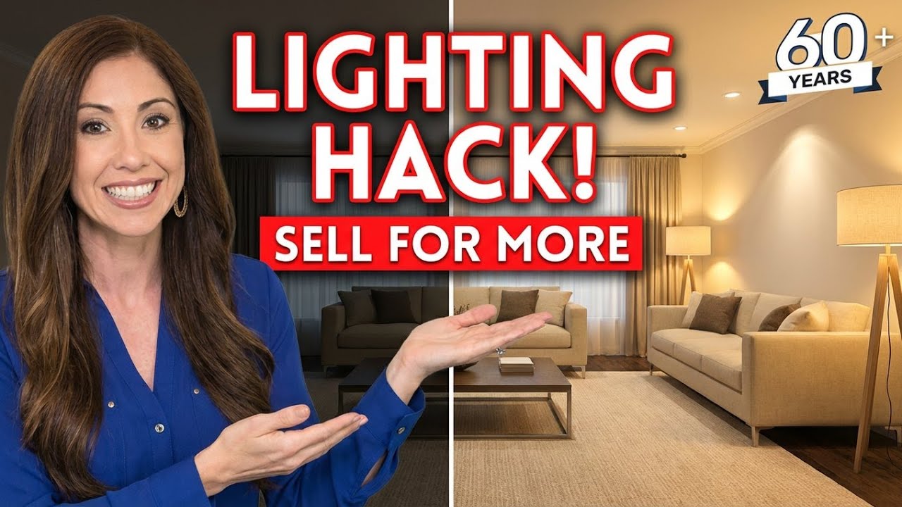 SELL YOUR HOME! Just Lighting?? Do THIS if you want to sell fast in 2026!