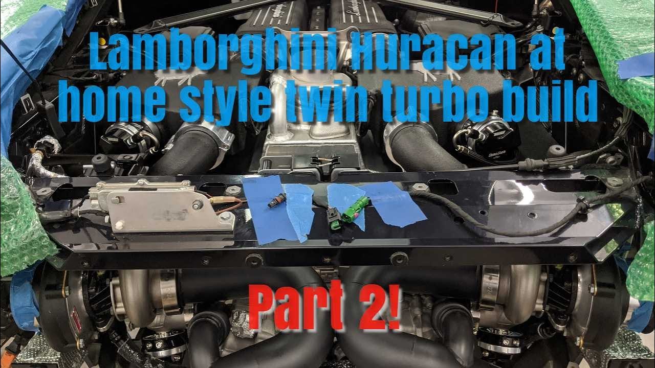 Race Engineered Twin Turbo Huracan Project - At Home-Style Build Pt. 2