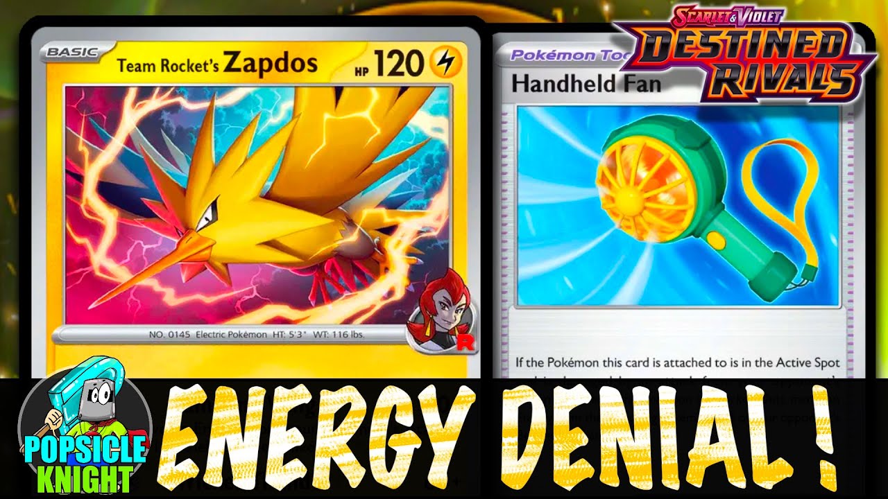 Team Rocket's ZAPDOS : Stop Them From Attacking ! PTCGL Gameplay (DESTINED RIVALS)