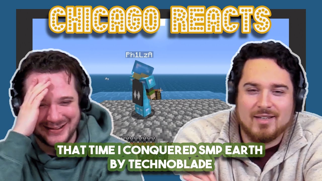 That Time I Conquered SMP Earth by Technoblade | Actors React